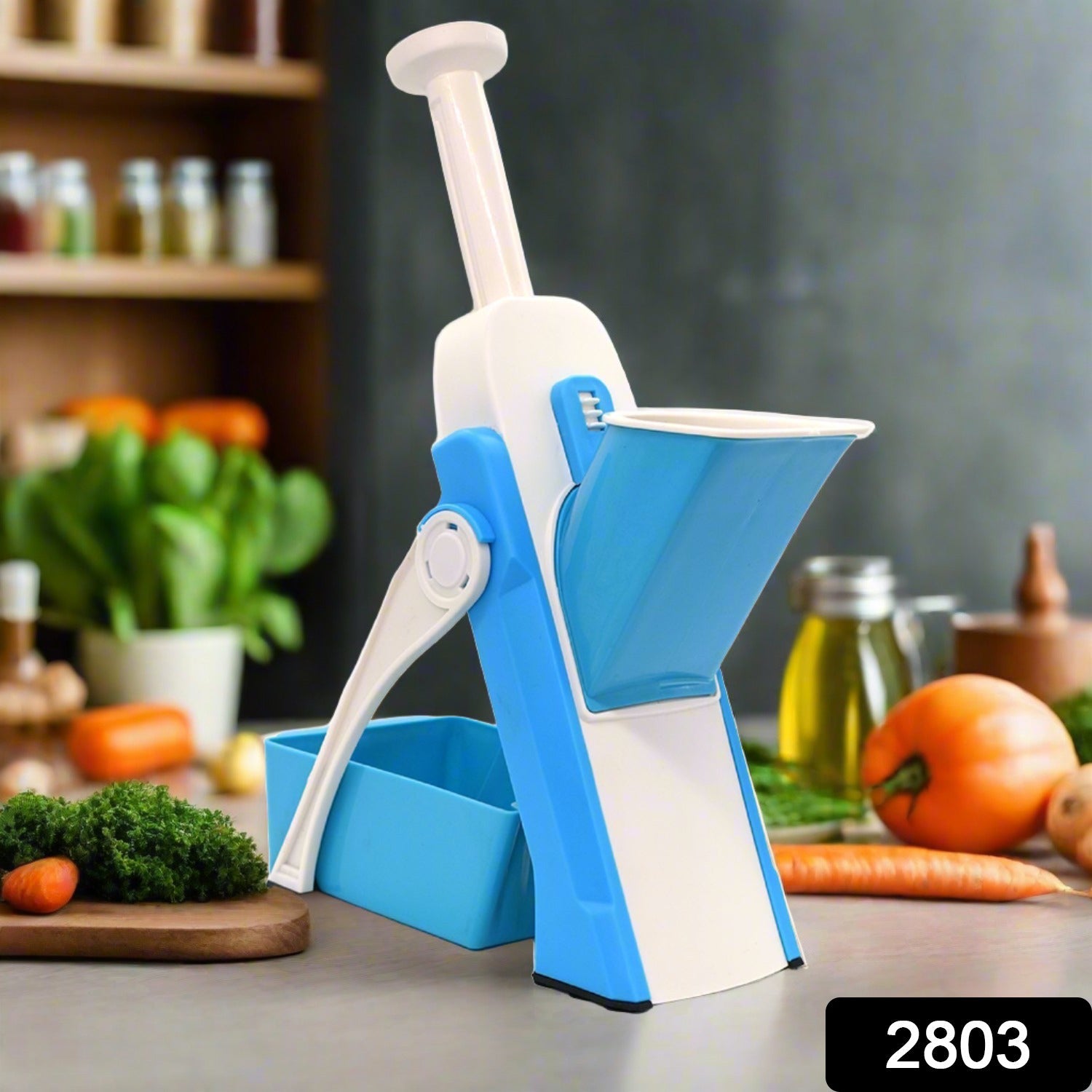 Multi-functional vegetable chopper with hand press Multi-functional vegetable chopper with hand press